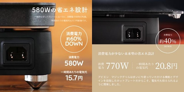 アビエンマジックグリルS旧型との違いを比較！おすすめはどっち？